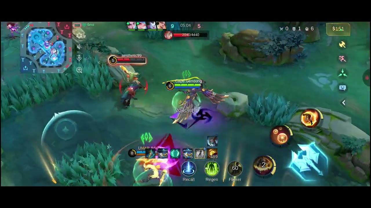 SOLO RANK ROAMER MOBILE LEGEND 1