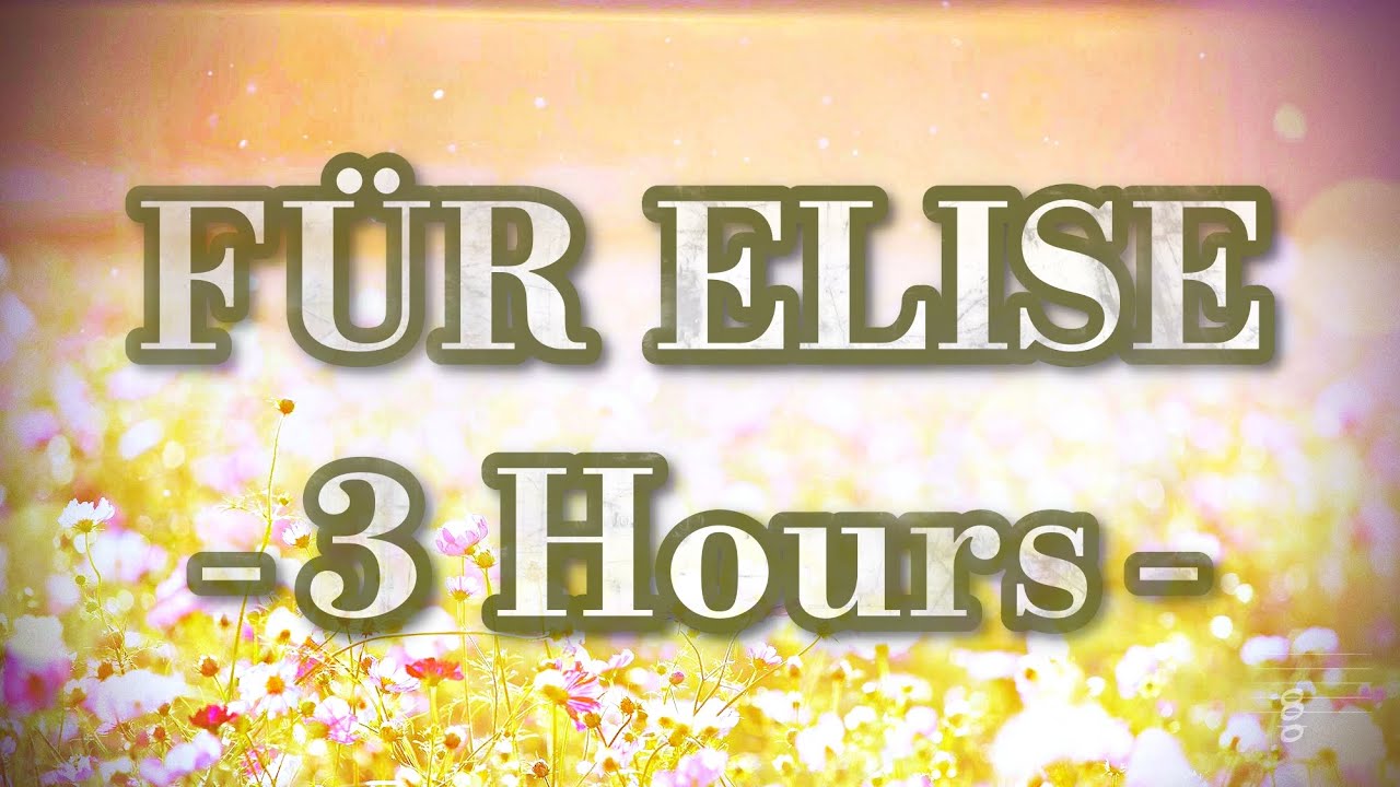 🎹  FÜR ELISE - The Most Relaxing Version (3 Hours)