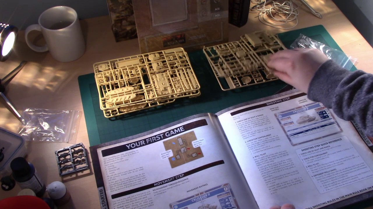 Flames of War El Alamein Starter Set Unboxing