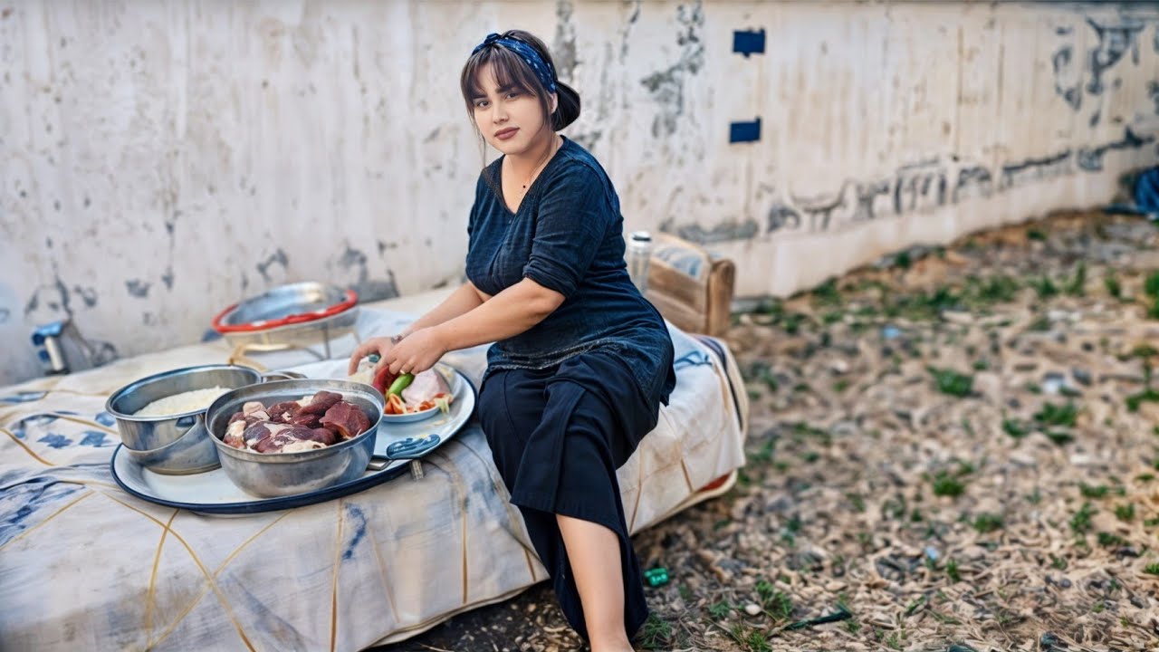 Village Feast: Cooking Traditional Iranian and Israeli Dishes Over Open Fire