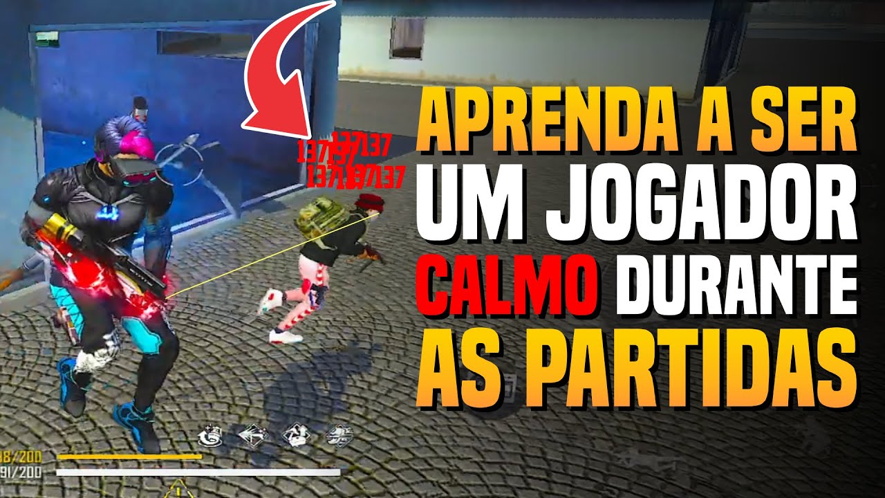 DICAS DE COMO TER CALMA NO FREE FIRE !!