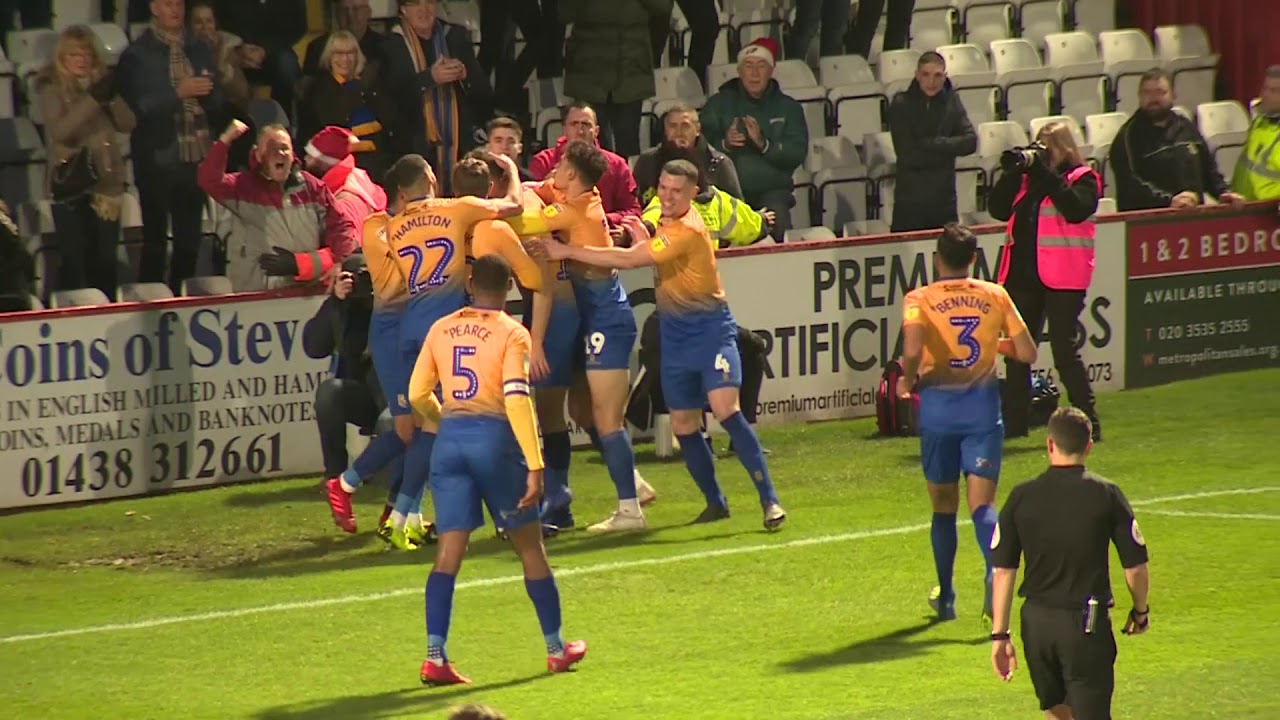 Stevenage v Mansfield