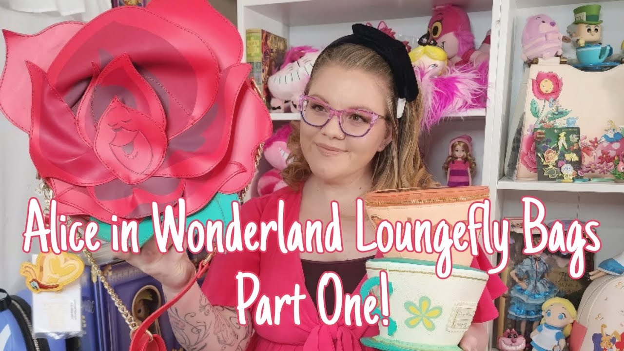 Disney Alice in Wonderland Loungefly Bags & Mini Backpack Collection Part 1