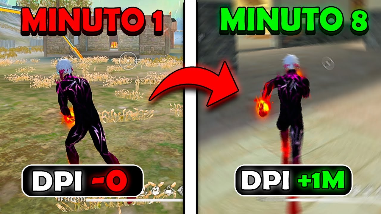 FREE FIRE PERO CADA MINUTO AUMENTA LA SENSIBILIDAD&hellip; 🤨