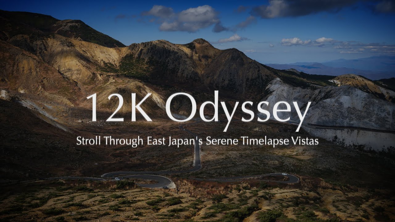 12K Odyssey | Stroll Through East Japan's Serene Timelapse Vistas