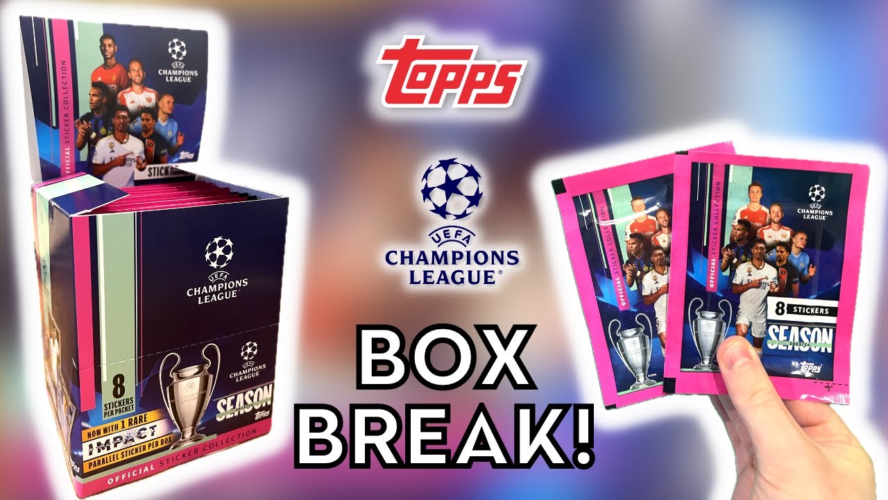 ОТКРЫТИЕ 50 НАБОРОВ!! | НАКЛЕЙКИ TOPPS ЛИГА ЧЕМПИОНОВ УЕФА 2023/2024 | ПОЛНЫЙ РАЗБОР НАБОРОВ! | 4...