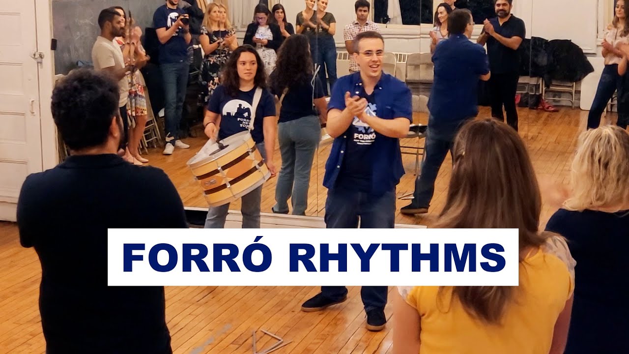 How to clap forro rhythms? Forró musicality class in New York