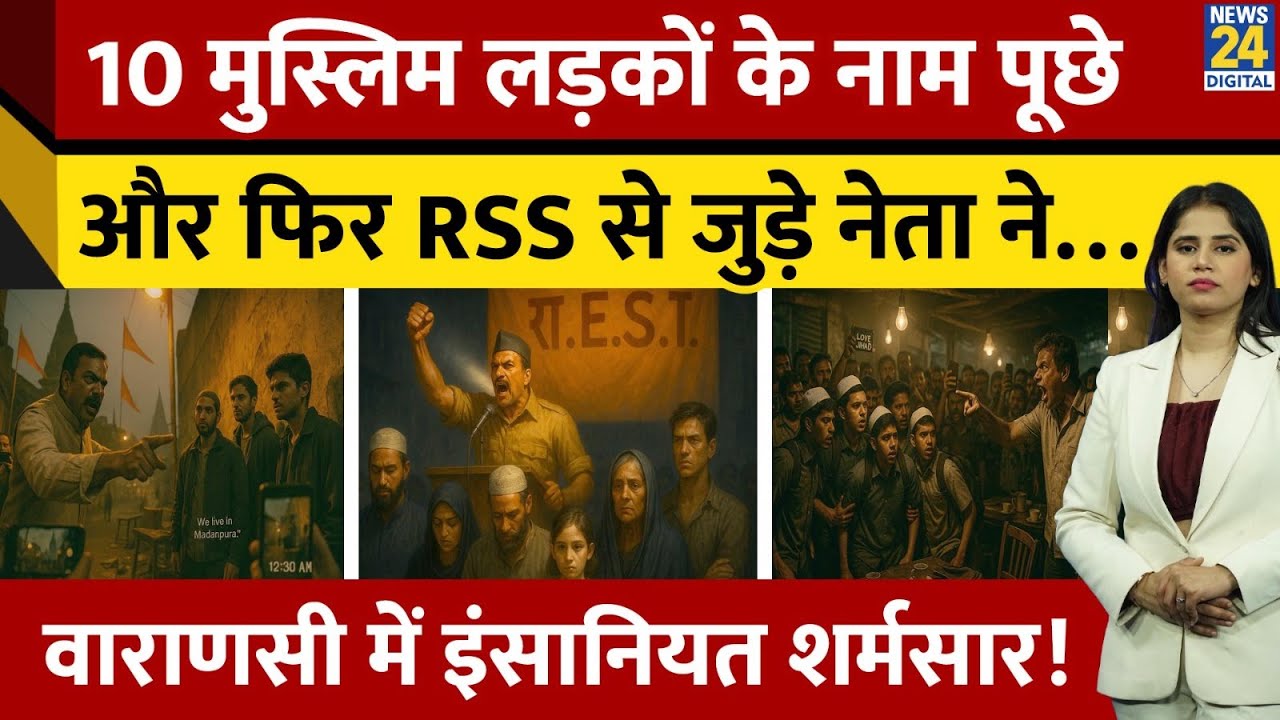 UP Varanasi News: Varanasi में नाम पूछकर Muslim युवकों को चाय की दुकान से भगा दिया गया | News24