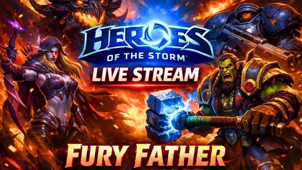 Heroes of the Storm [EU/US] - Залетай на Стрим! Играем в cоло/пати |RANKED| |QM|