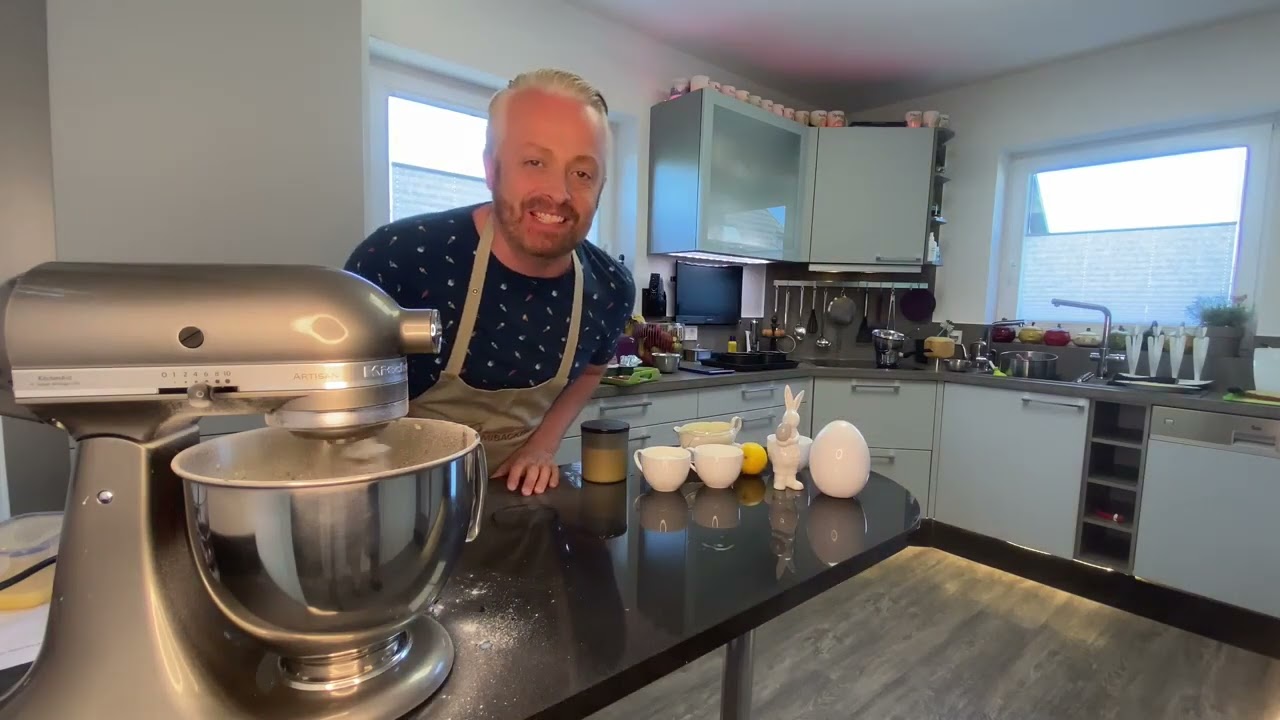 Backen  mit Ross Folge 3 - Weiße Schokolade und Zitronen-Sahne Kuchen
