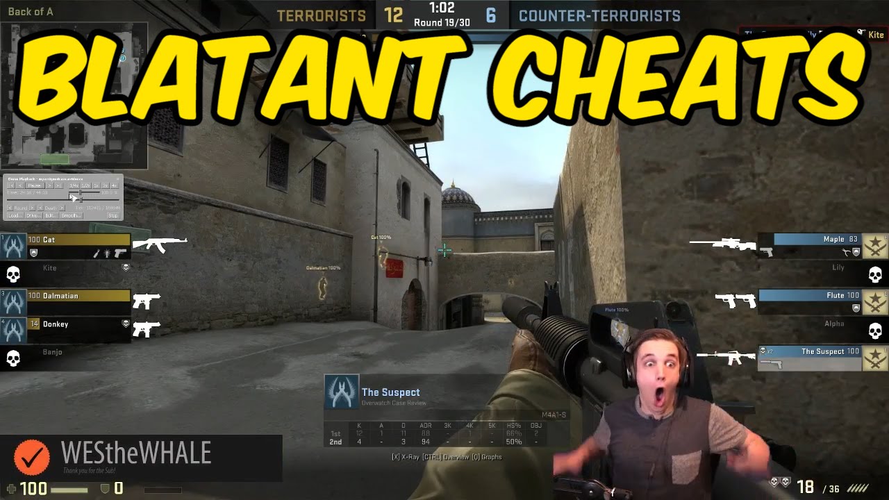 How NOT to Hack - CSGO Overwatch #2
