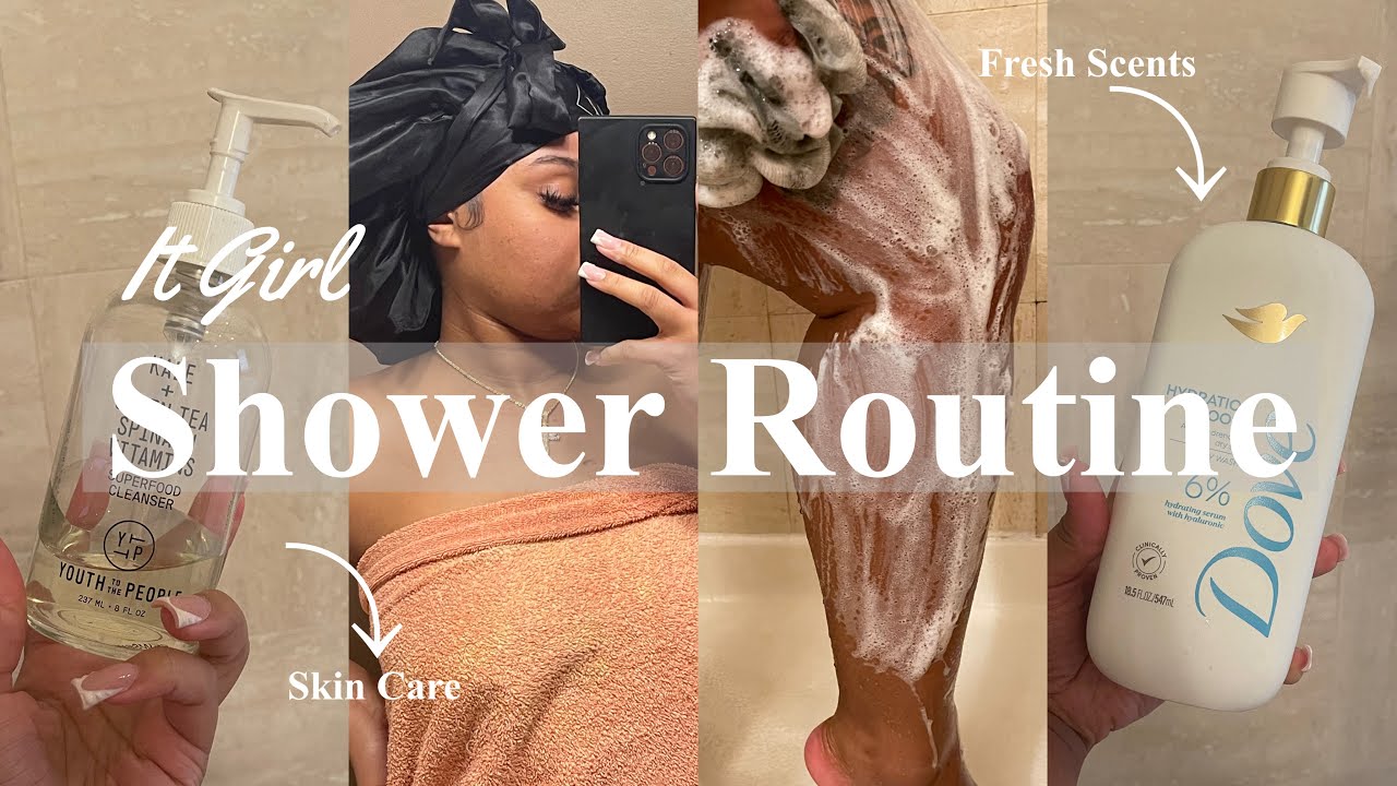 IT GIRL EVERYDAY SHOWER ROUTINE| MY FAVORITE PRODUCTS + SELF-CARE ROUTINE + FRAGRANCES +FULL OUTFIT