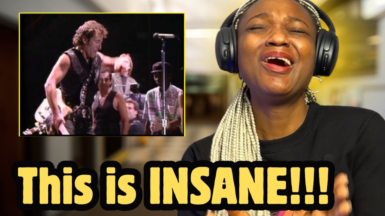 MY FIRST TIME HEARING Bruce Springsteen- twist and shout REACTION
