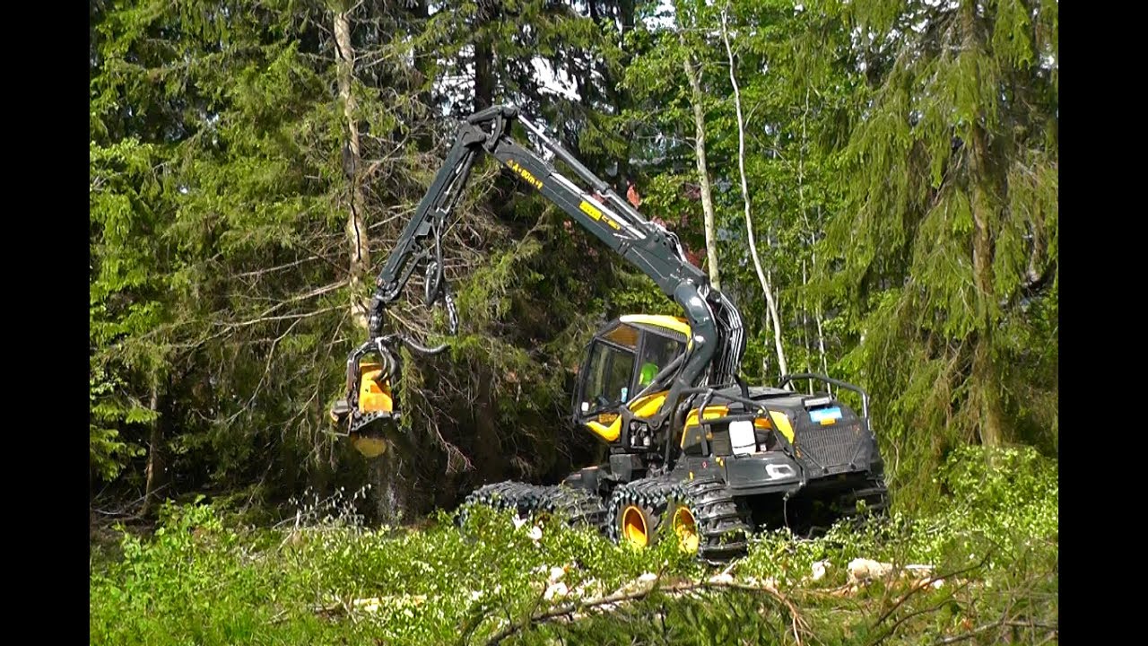 Ponsse Scorpion King With Ponsse H7 Head