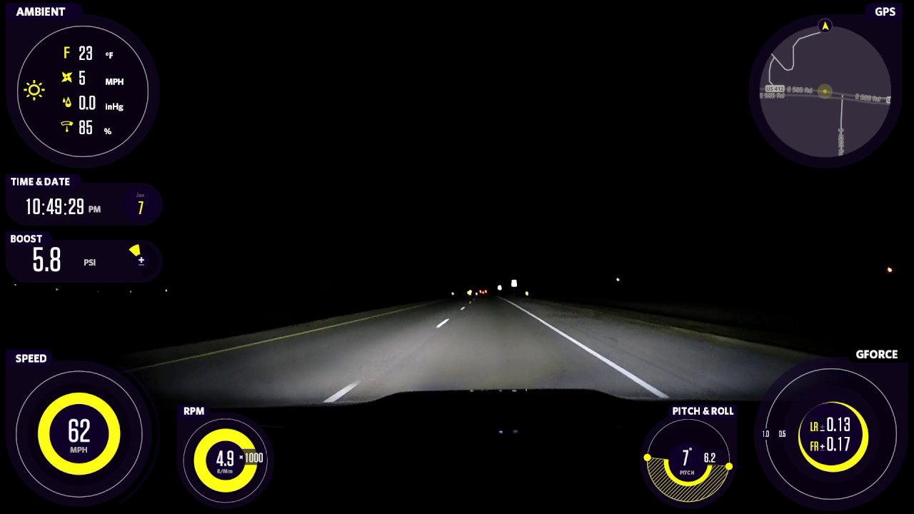 Waylens Night Test