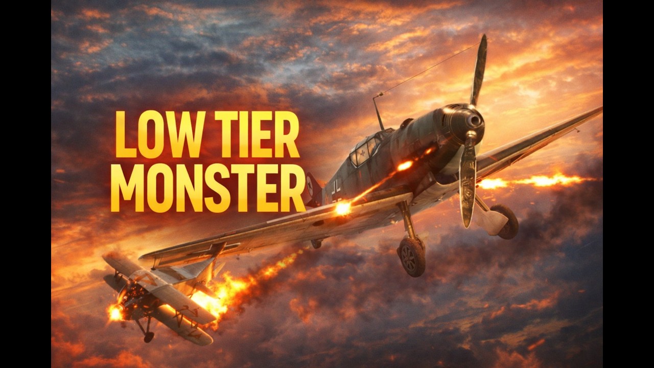 Bf 109 B-1 DOMINATES Low Tier Battles! | War Thunder Showcase