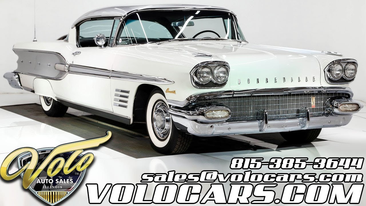 Pontiac Bonneville 1958 года продаётся в Volo Auto Museum (V20234)