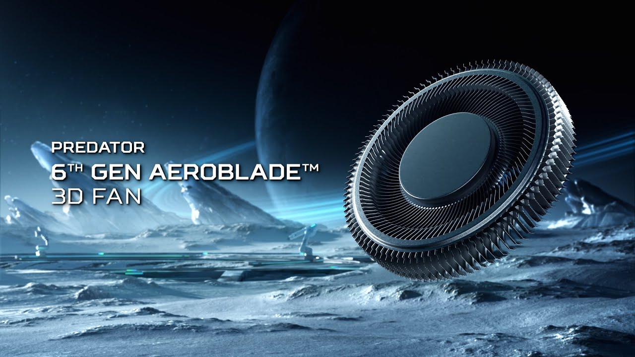 6th Gen AeroBlade 3D Fan | Dominate Your Game | Predator