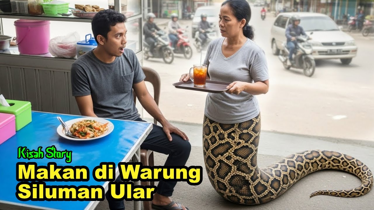 Pria ini Makan di Warteg Siluman Ular di Alas Roban, Hal Mengejutkan Terjadi #KisahStory