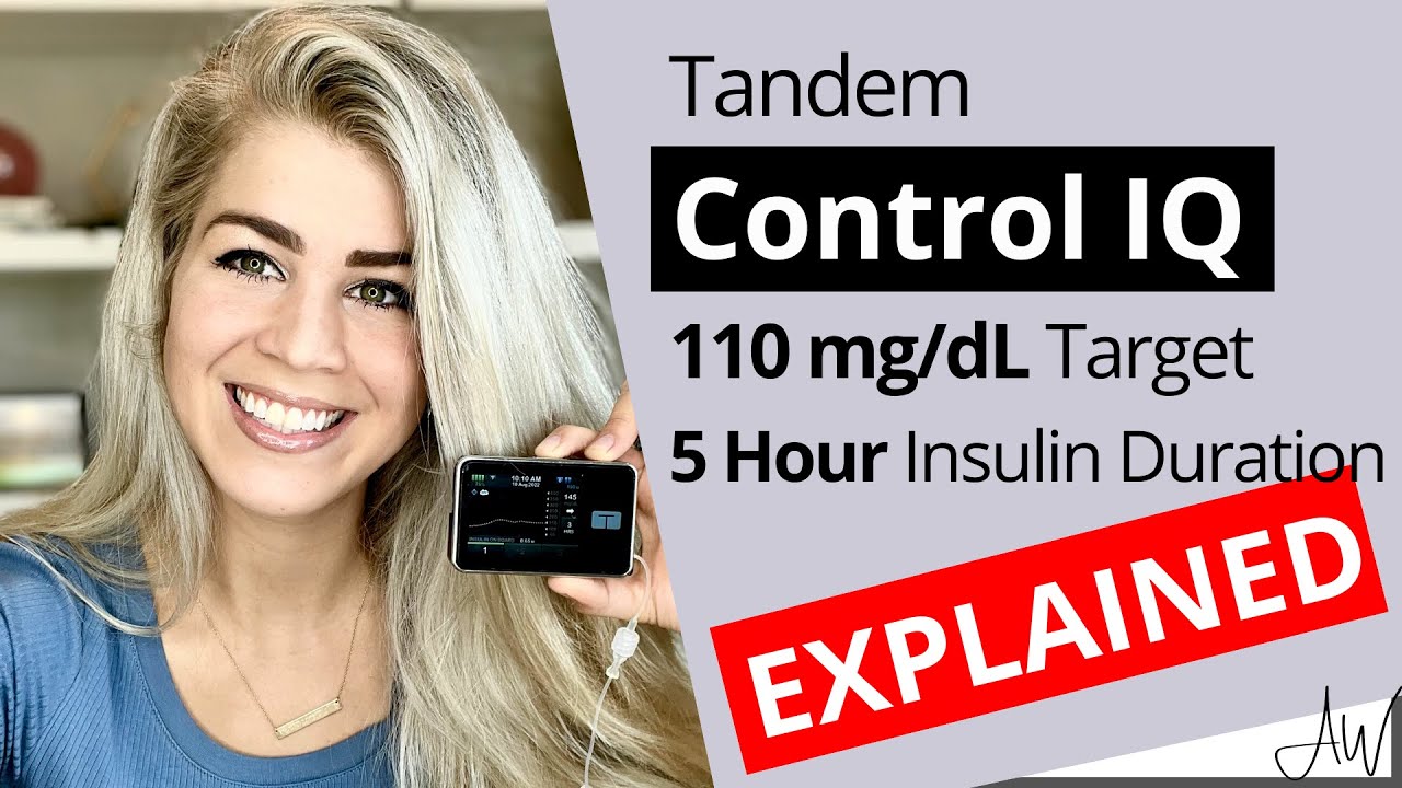 Control IQ, Target BG and Insulin Duration at 5 Hours EXPLAINED