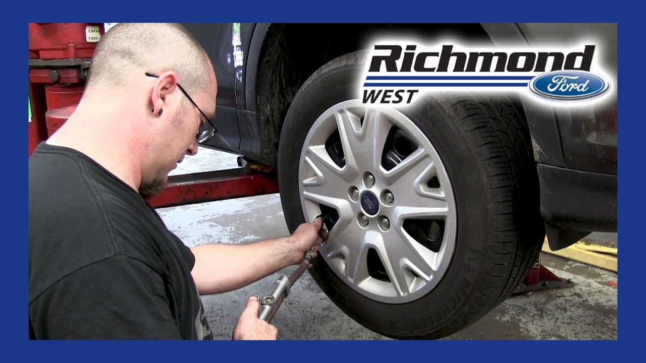 Tire Services? Richmond Ford West Is Your One Stop Shop!