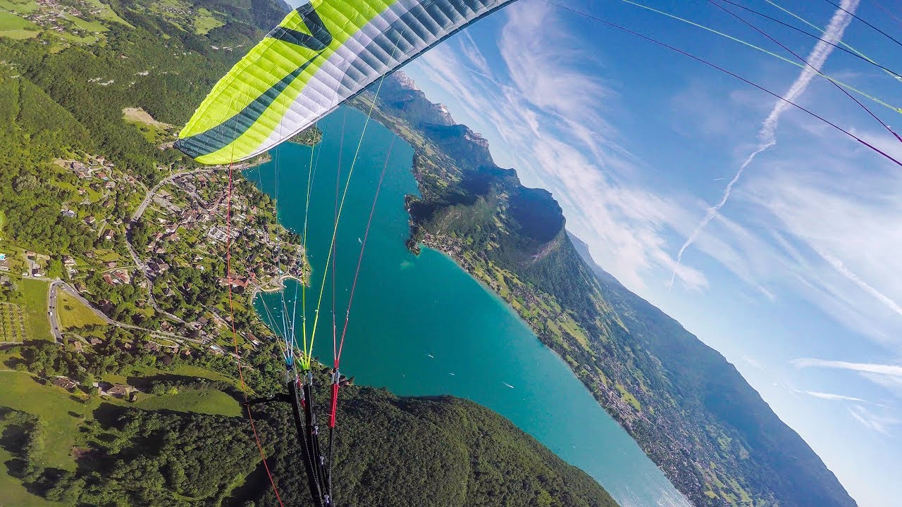 Vol Parapente Annecy 4K