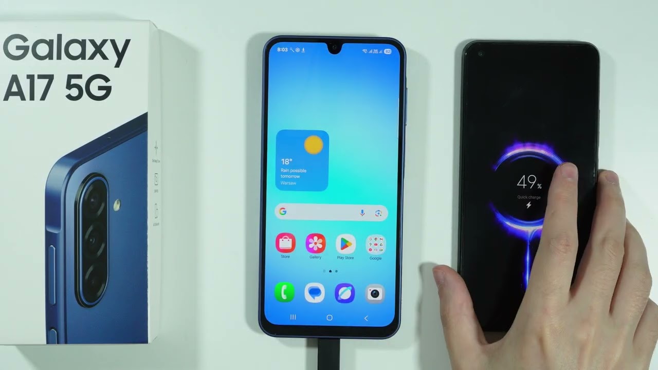 Samsung Galaxy A17: How to Charge Other Devices