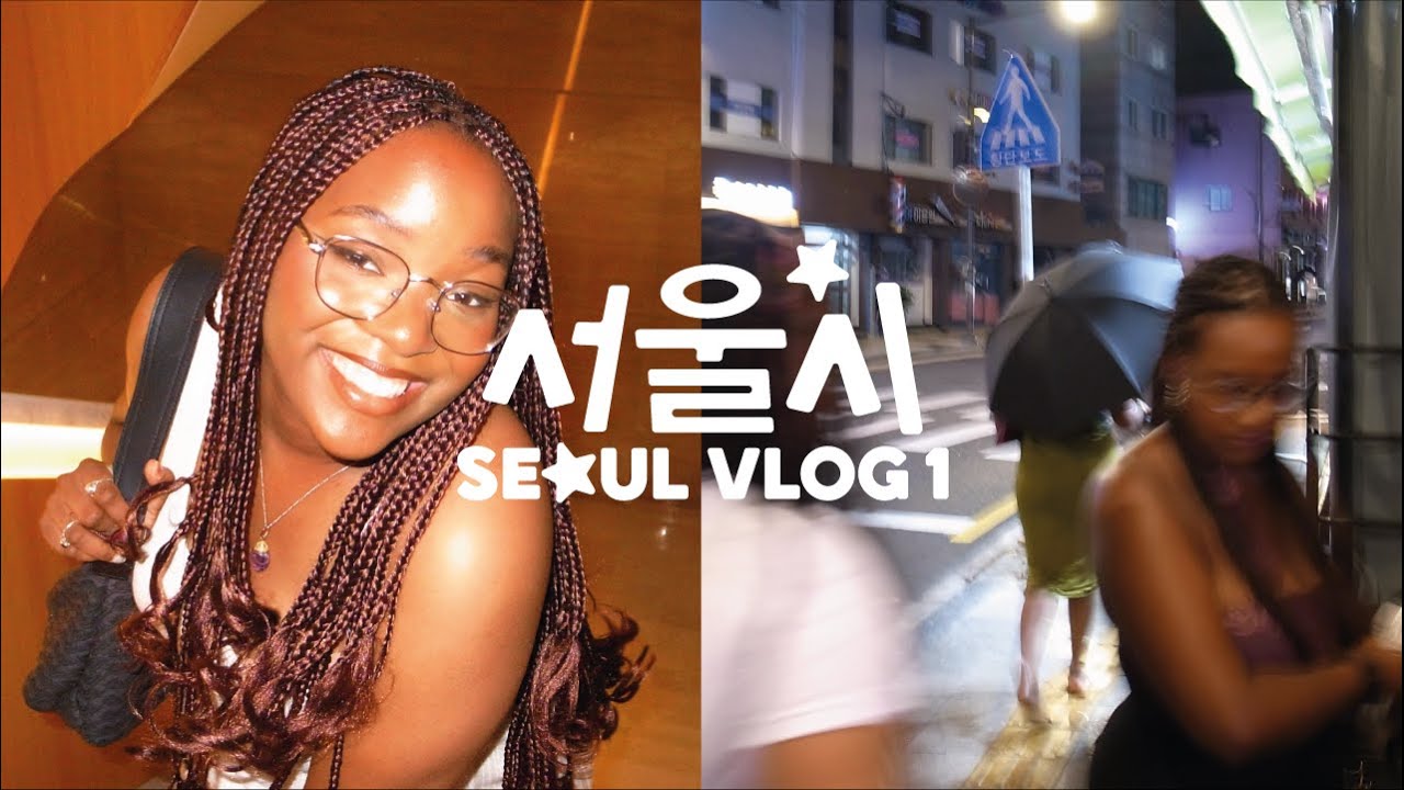 서울 시 SEOUL VLOG 1 ★ First time in Korea ★ Airbnb visit ★ Walk at Itaewon
