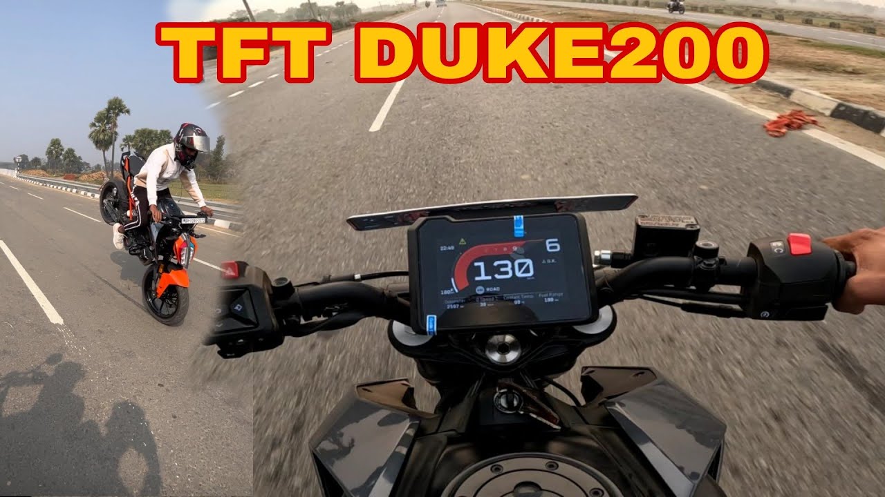 new ktm duke200😈 hyper rider duke200vsrs200. wheelie👽 stoppie