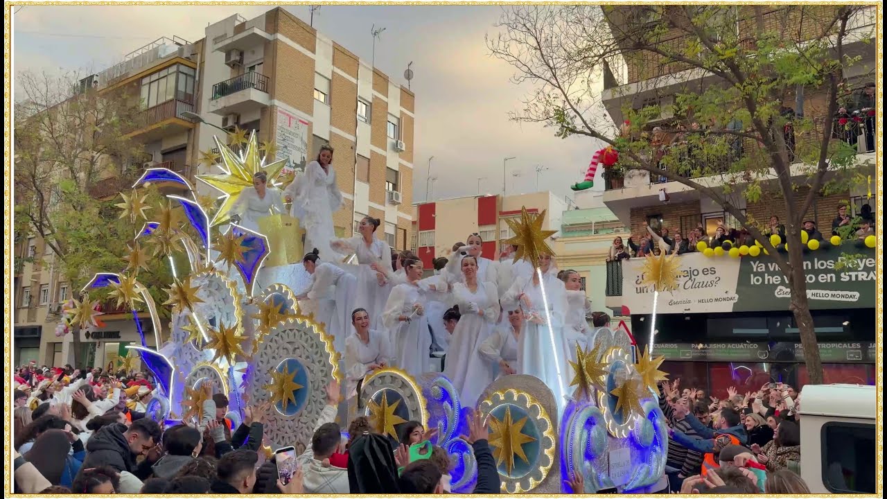 4K - CABALGATA REYES MAGOS SEVILLA EN LA MACARENA 2026