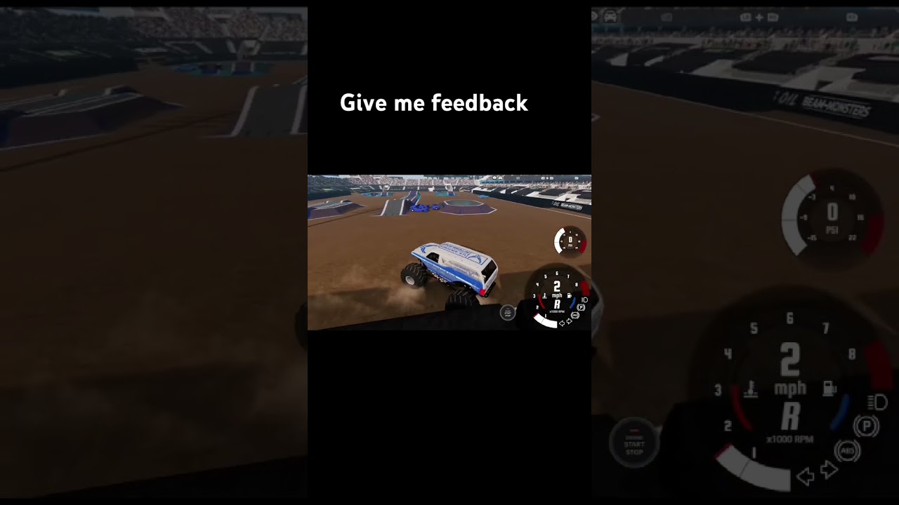 Monster Jam on beamng. Let me know some suggestions #monstertruck #monsterjam #feedback
