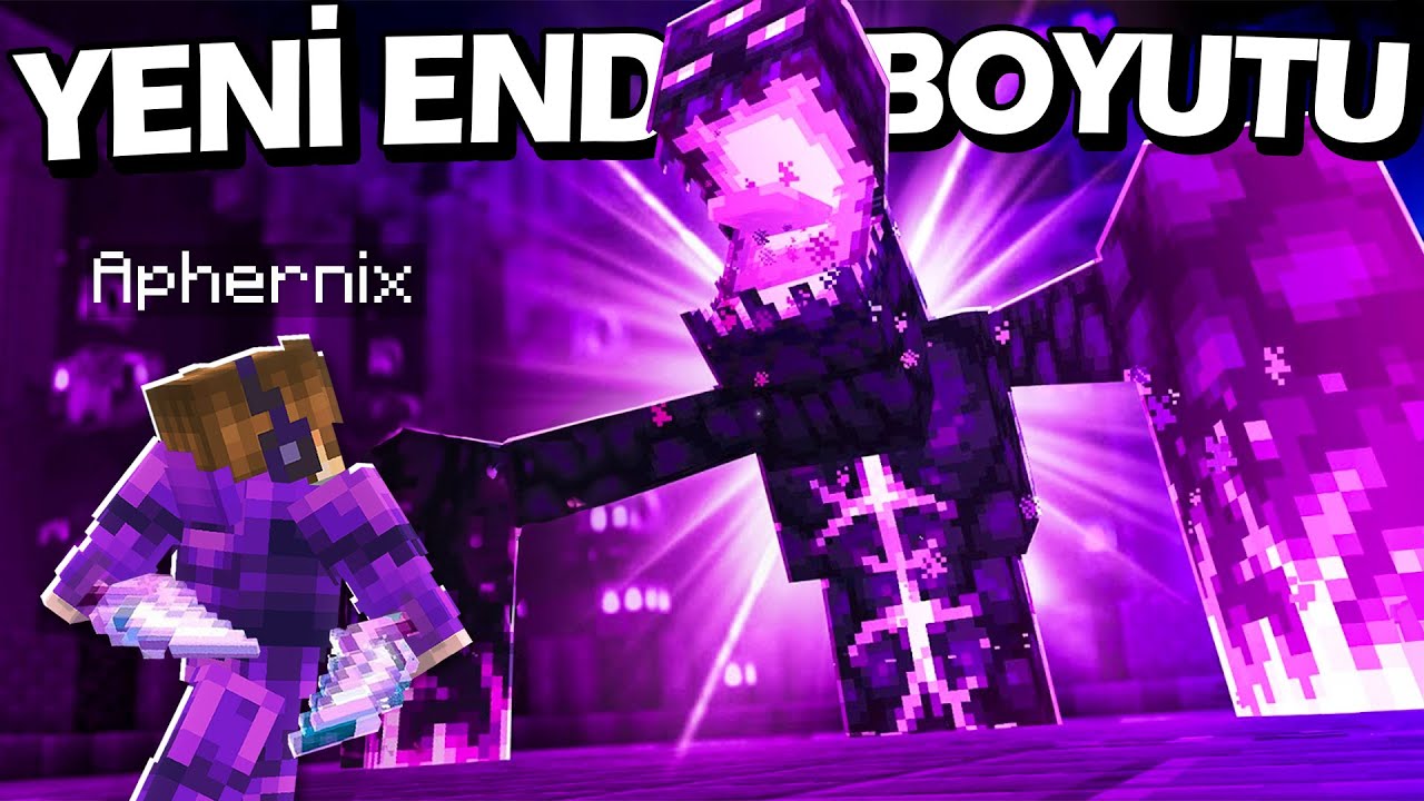 Minecraft'ta YENİ END GÜNCELLEMESİNİ DENİYORUM (MOD)