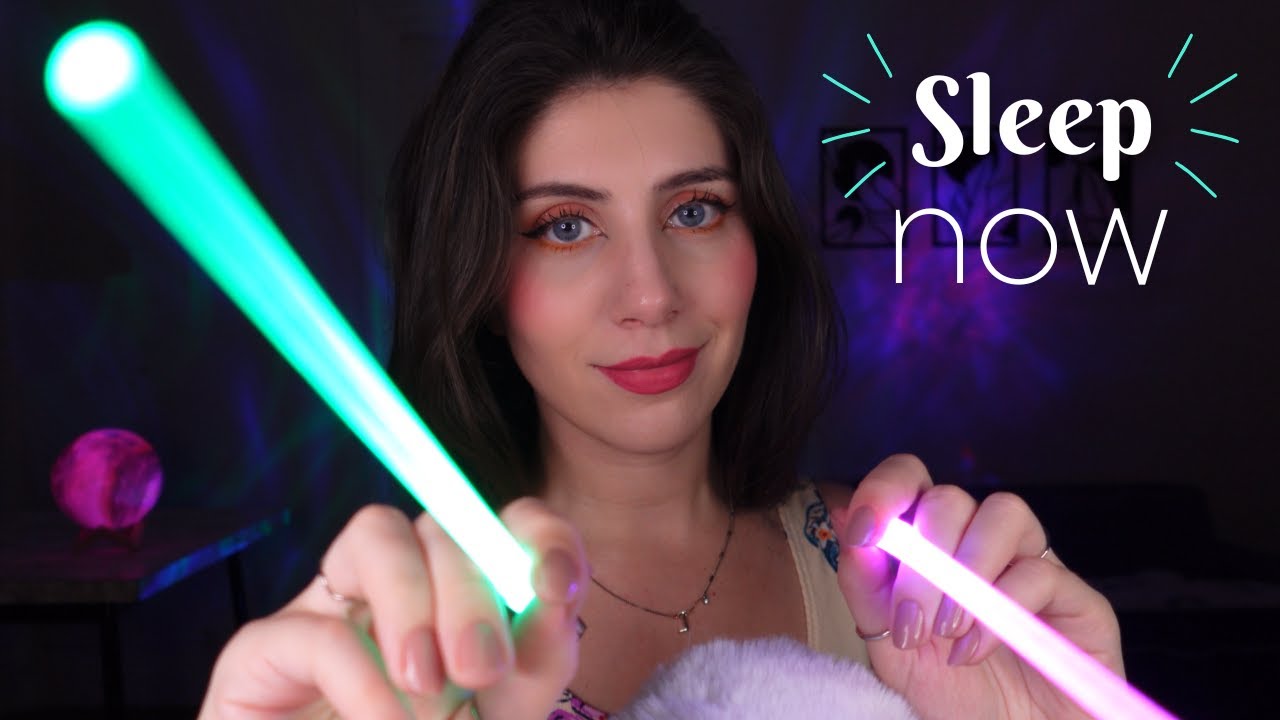 ASMR • For those who need to Sleep NOW (light sabers, soft triggers)