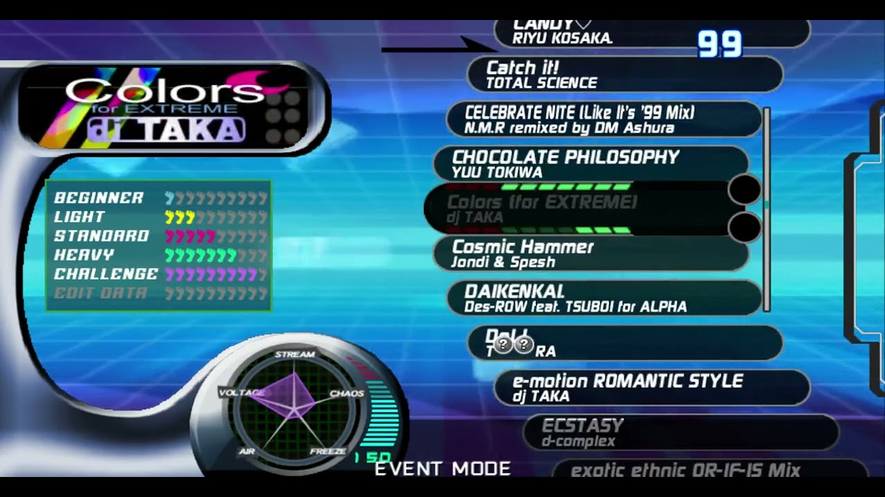 [SM5] DDR Extreme 2 (Extended song list)