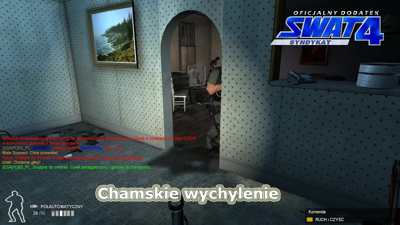 Swat 4 Syndykat GamePlay - Mapa dodatkowa #5 Full HD 1080p - 