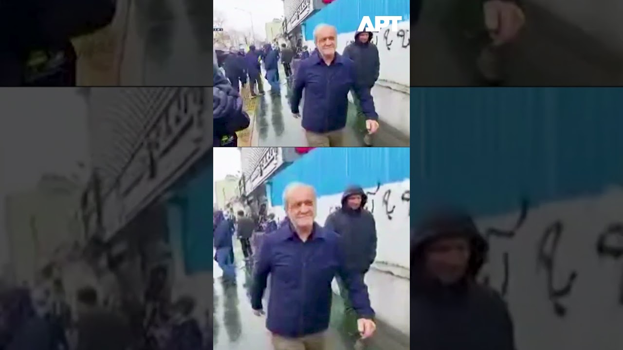 Пезешкиан присоединился к масштабной акции протеста в Тегеране в День Кудса вместе с высокопостав...