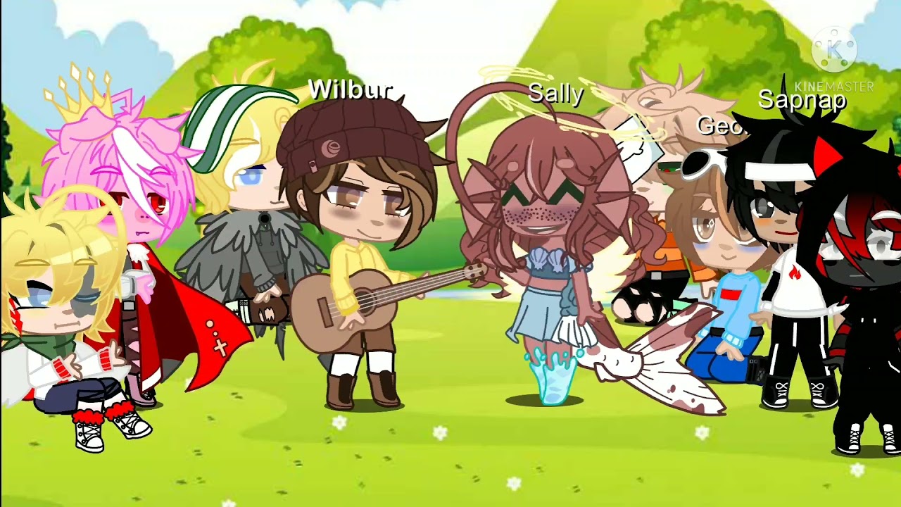DreamSMP singing battle SBI(+Tubbo) vs Dream Team(+ BadBoyHalo and Antfrost)