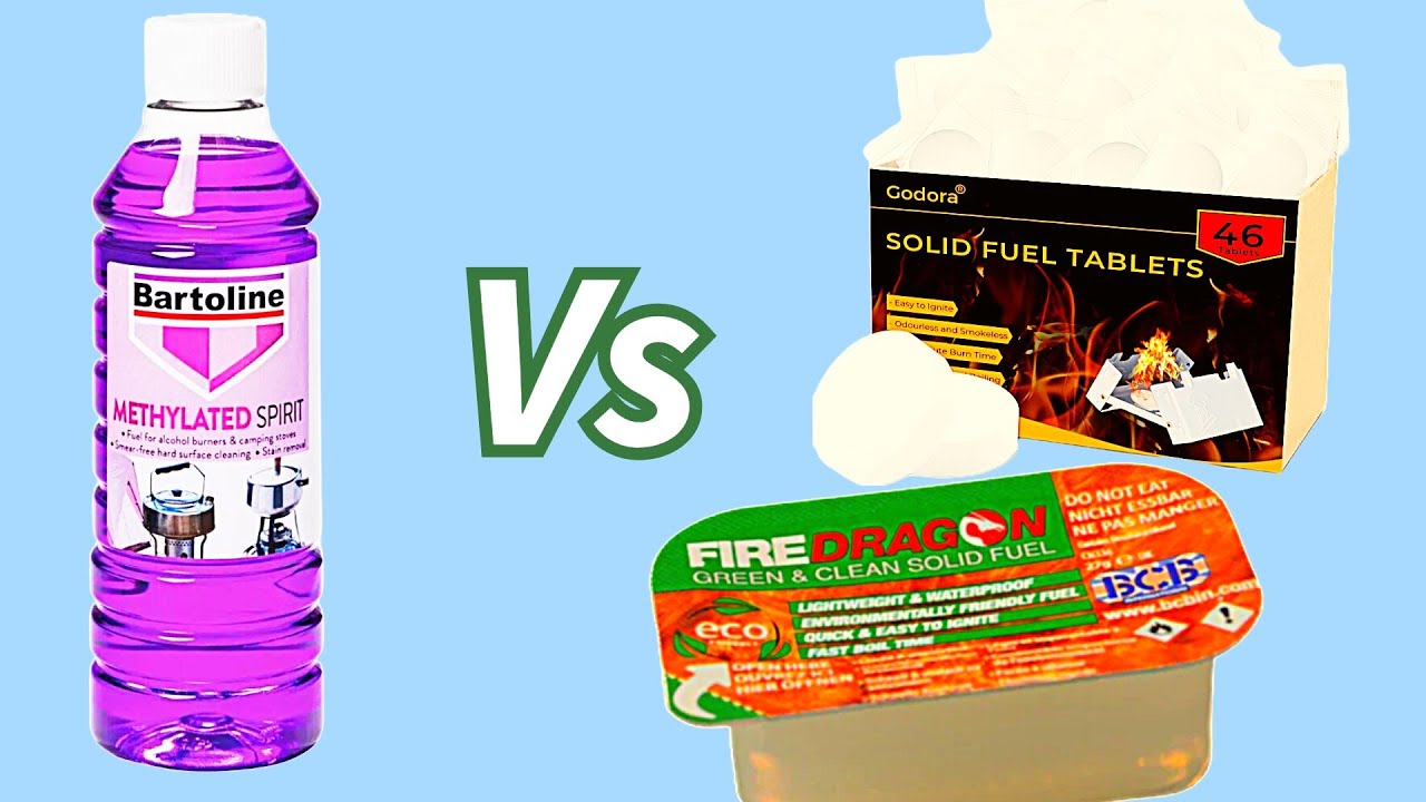 Methylated Spirits Vs Fire Dragon Camping Stoves