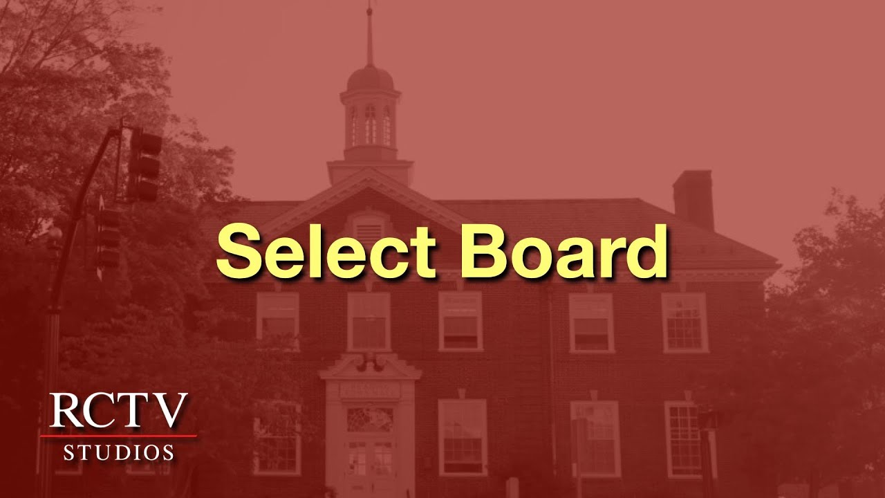 Select Board 10-21-2025