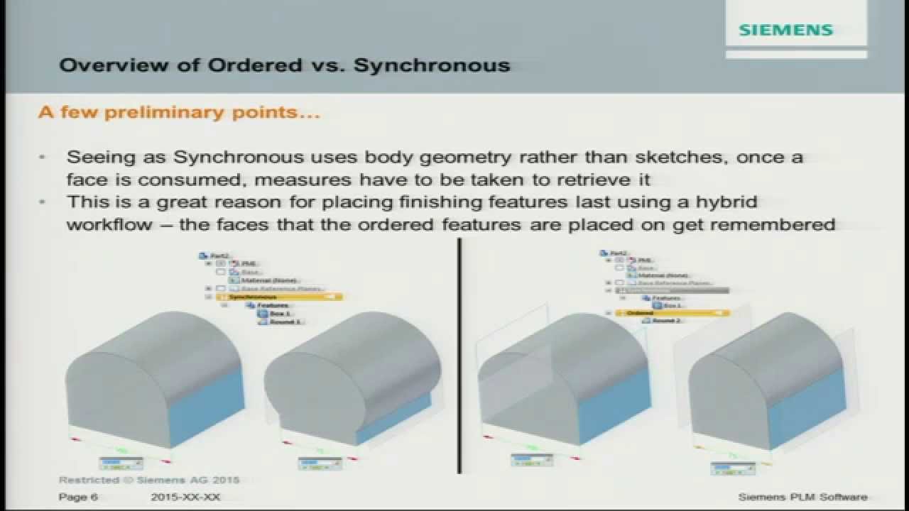 Introduction to Hybrid Modeling: Solid Edge University Session