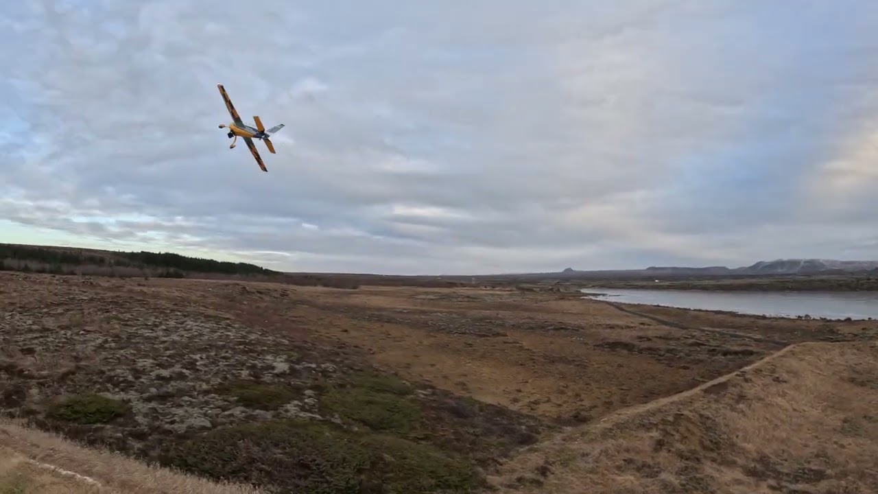Arnarvöllur 18.02.2026. Eflite Extra 300.