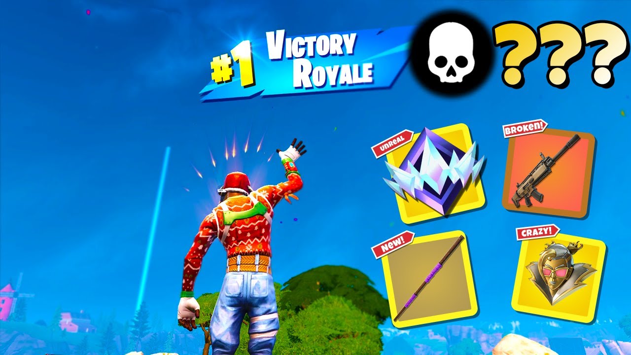 High Elimination Unreal Ranked Solo Win Gameplay (Fortnite Chapter 5 Zero Builds)