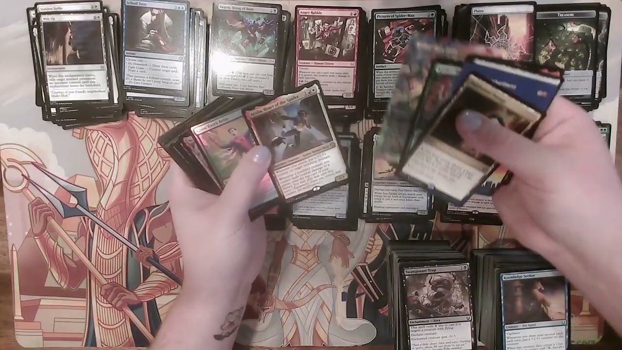 ASMR // MTG Card Sorting *No Talking*