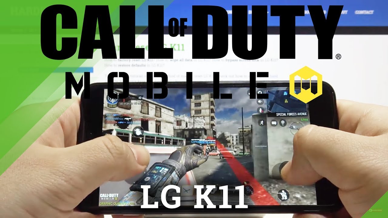 Call Of Duty Gameplay on LG K11 – High Graphic Settings
