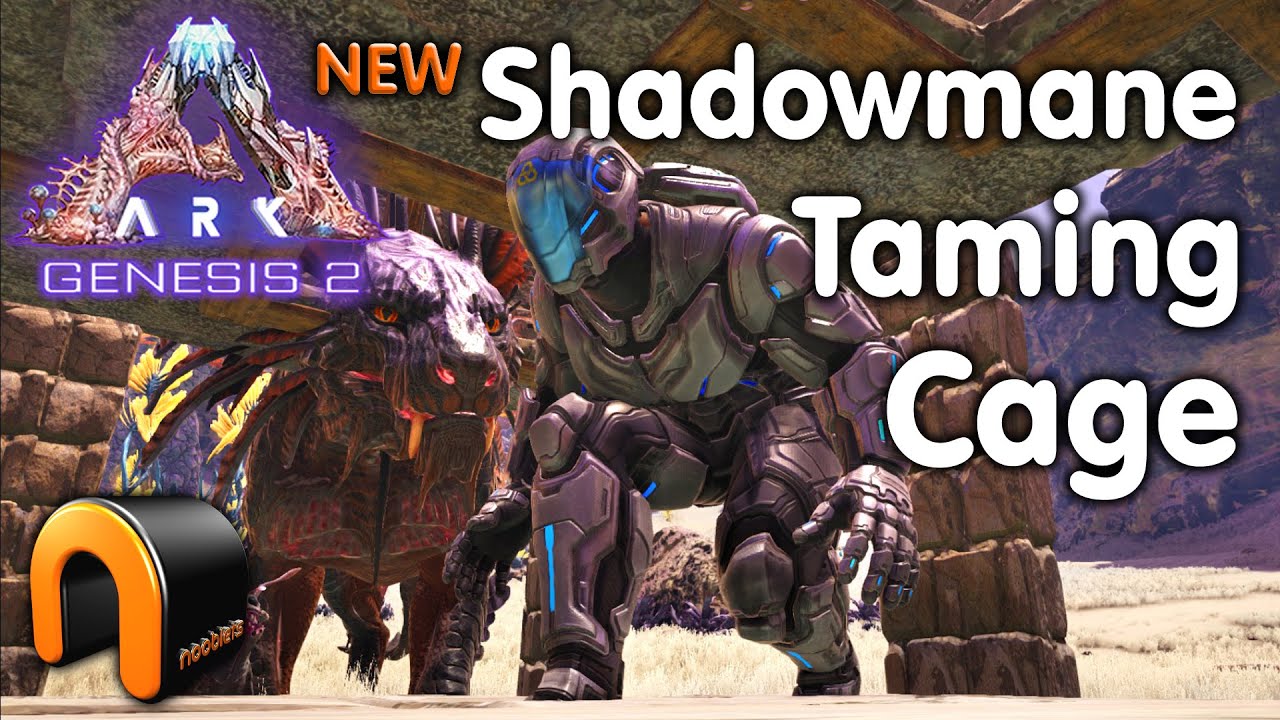 ARK Genesis 2 NEW Shadowmane Taming Cage #ARK