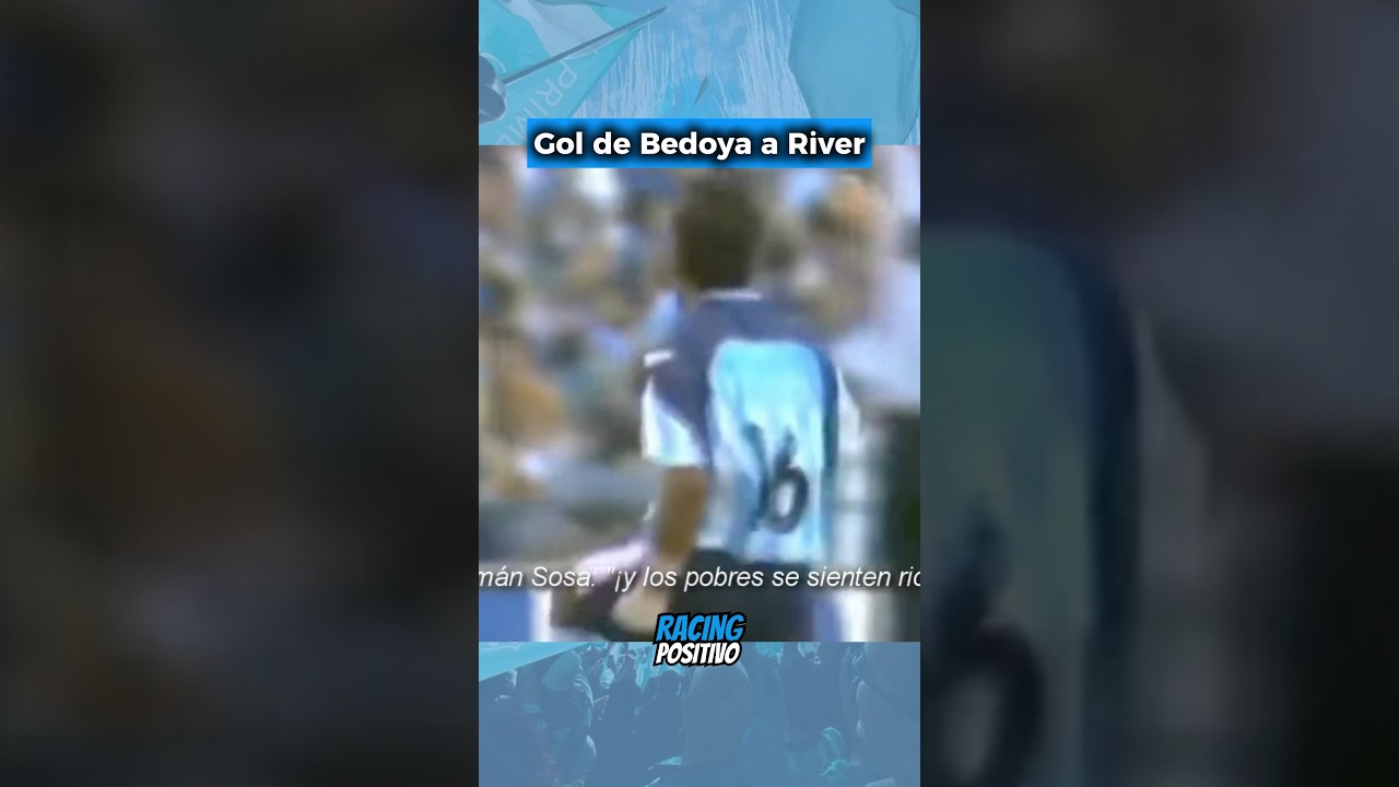 Cumple a&ntilde;os Gerardo Bedoya, el autor de uno de los goles m&aacute;s gritados de #Racing en el siglo #futbol