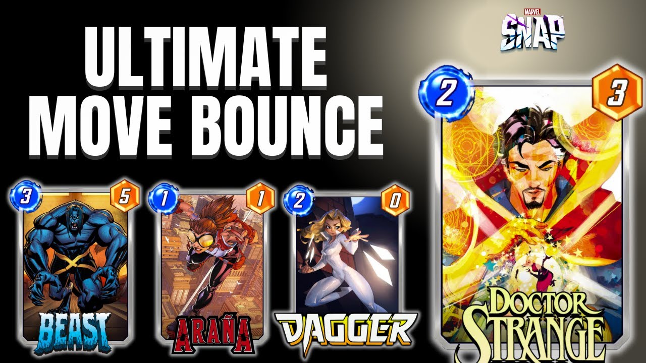 This No.1 Move Bounce Deck Is Absolutely Insane In Marvel Snap!