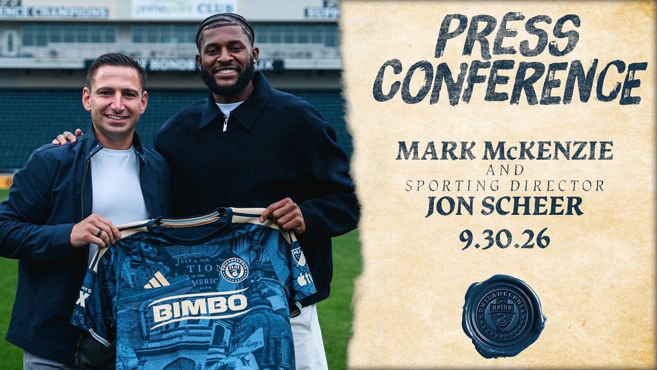 Press Conference | Sporting Director Jon Scheer and Mark McKenzie