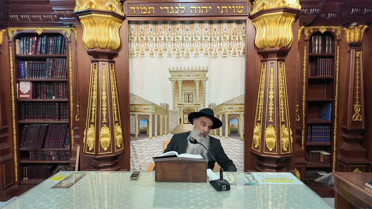 הרב מאיר דוד שמואלי - הלכות שבת סימן רמ