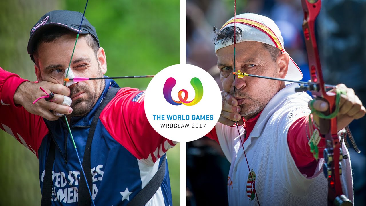 John Demmer III v Istvan Kakas – barebow men's gold final | Wroclaw 2017 World Games